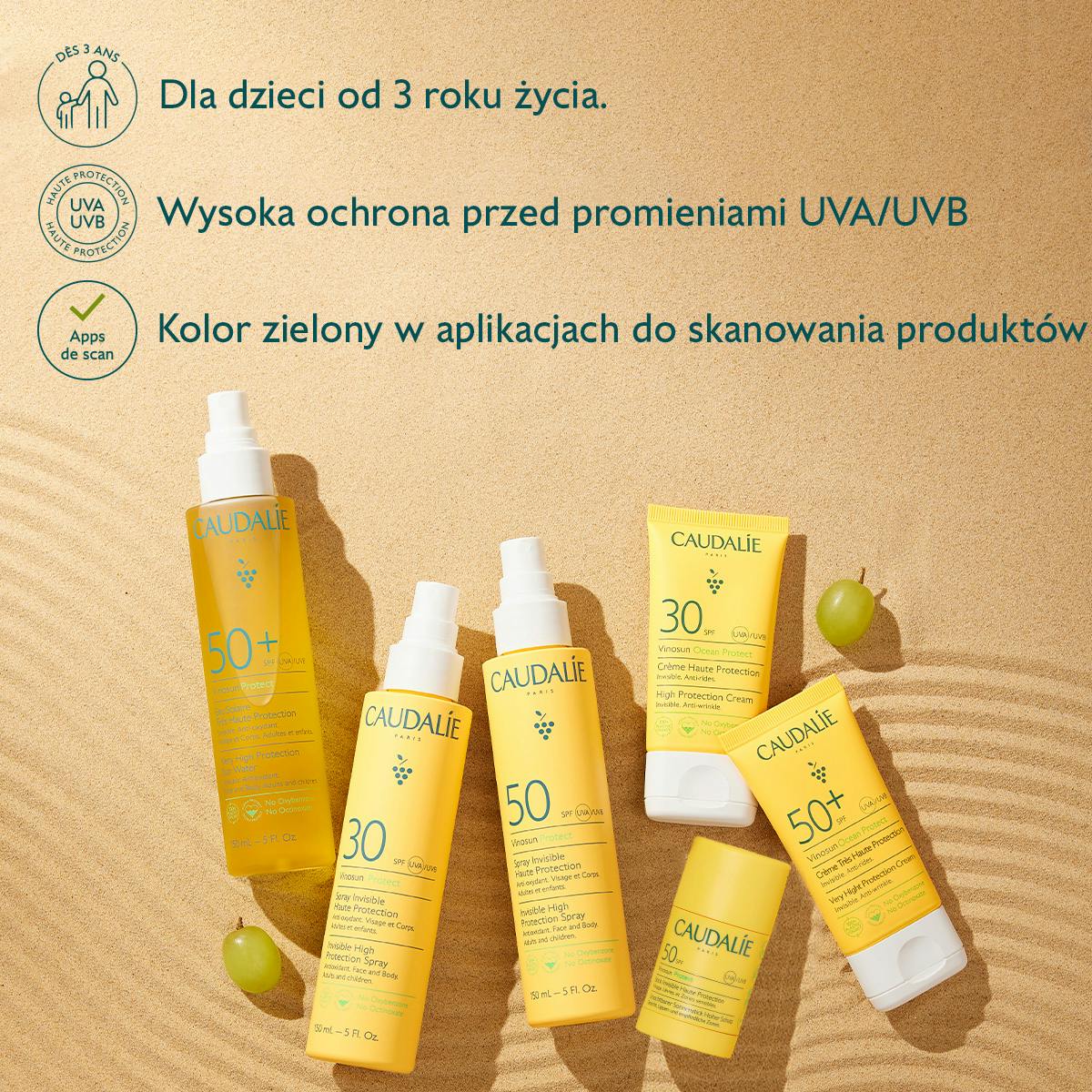 Krem o wysokiej ochronie SPF50+