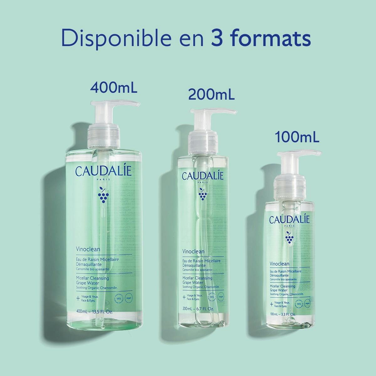 Eau de Raisin Micellaire Démaquillante - 400mL