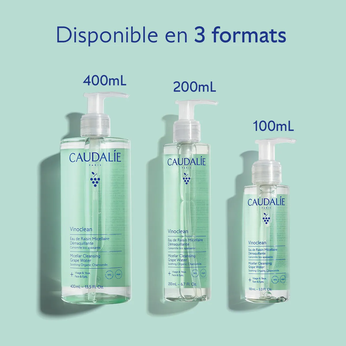 Eau de Raisin Micellaire Démaquillante - 400mL