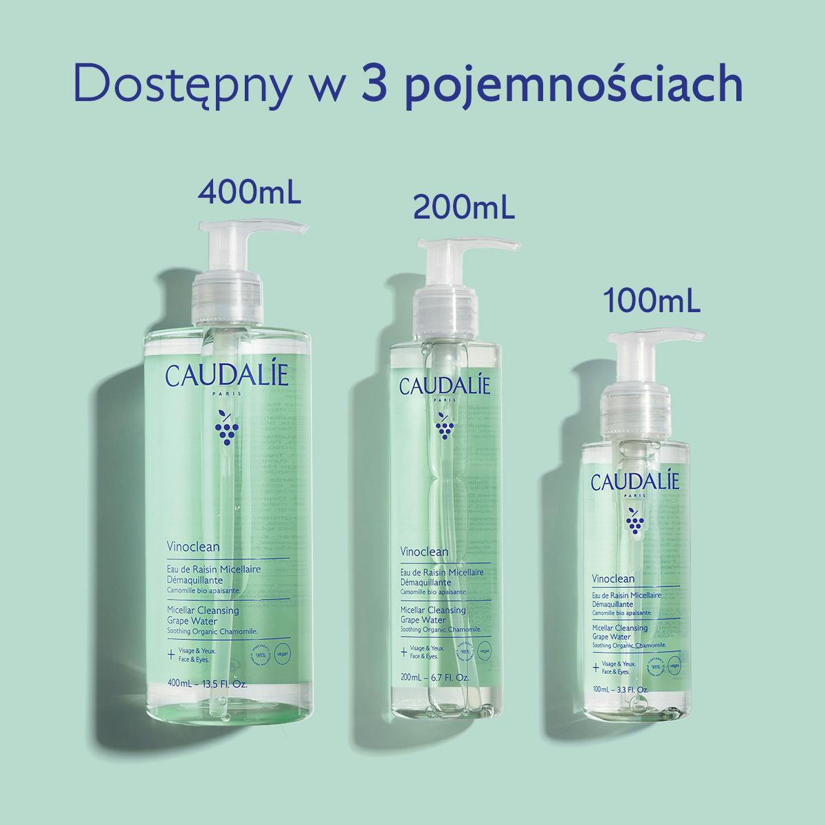 Płyn micelarny z wodą winogronową - 200mL