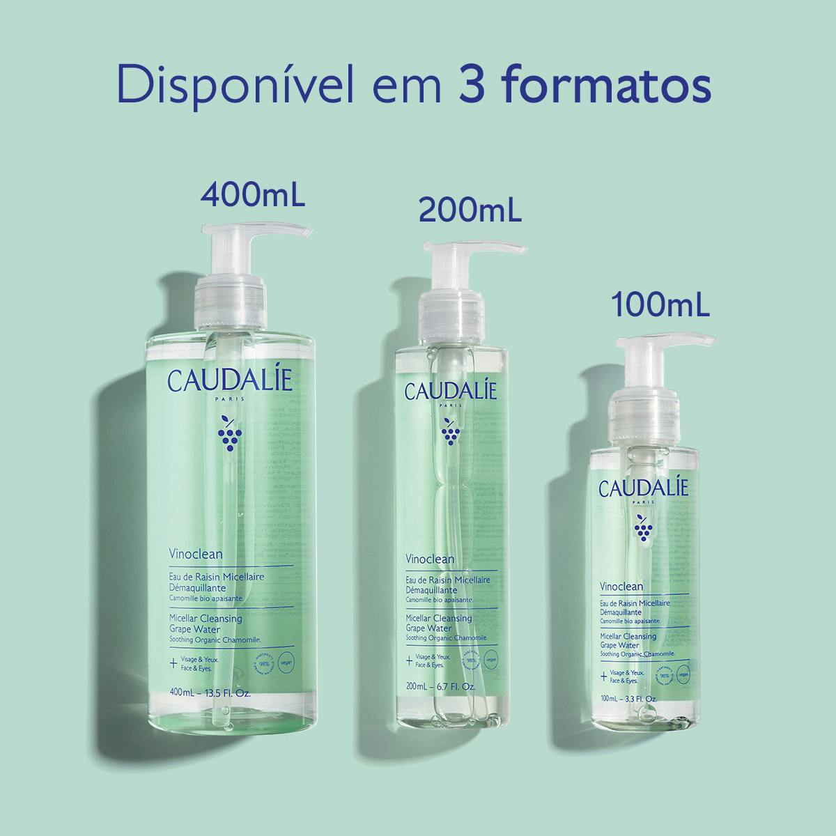 Água de Uva Micelar Desmaquilhante - 400mL
