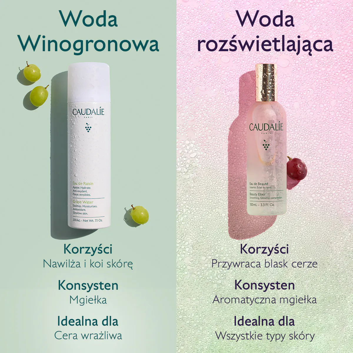 Woda winogronowa - 200ml