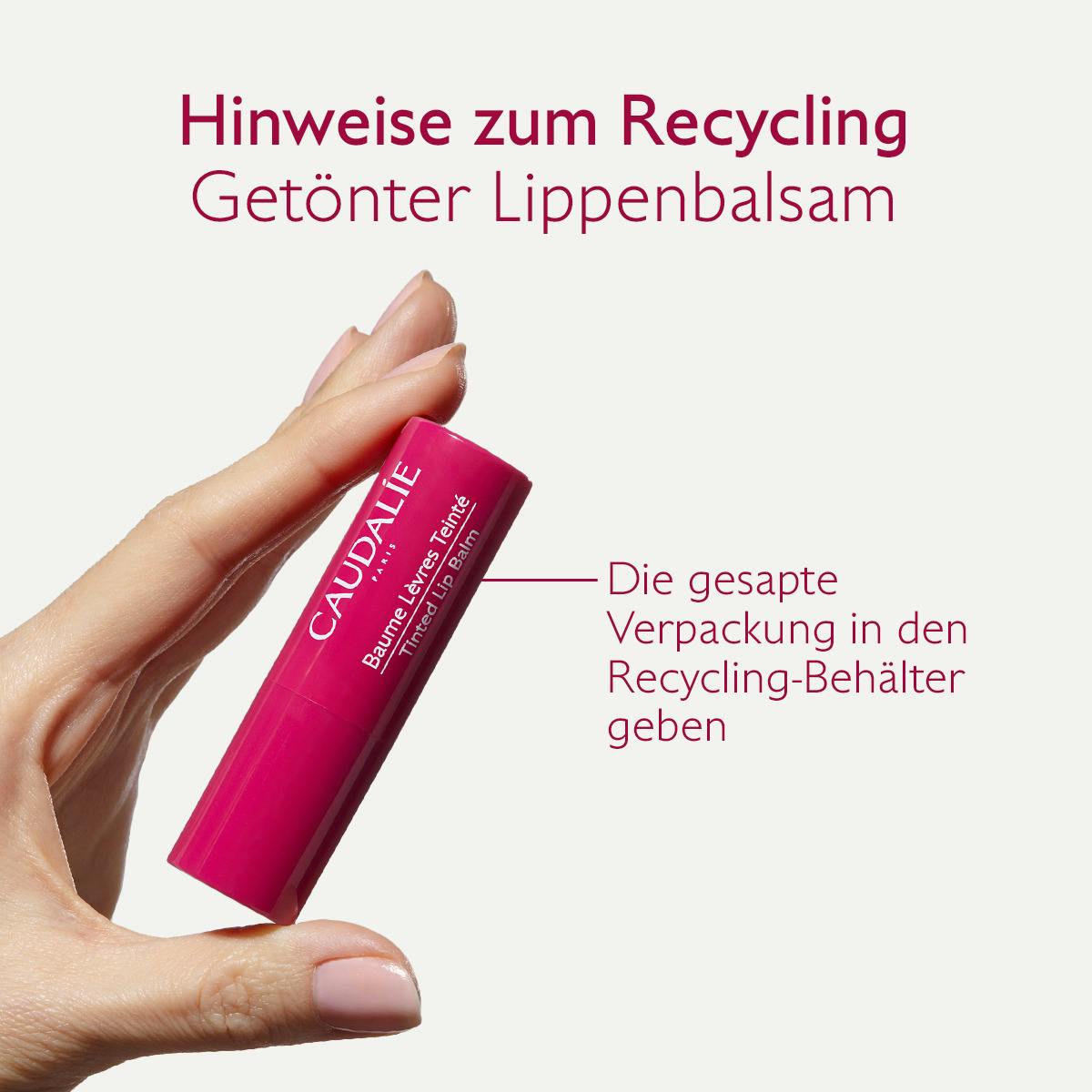 Getönter Lippenbalsam