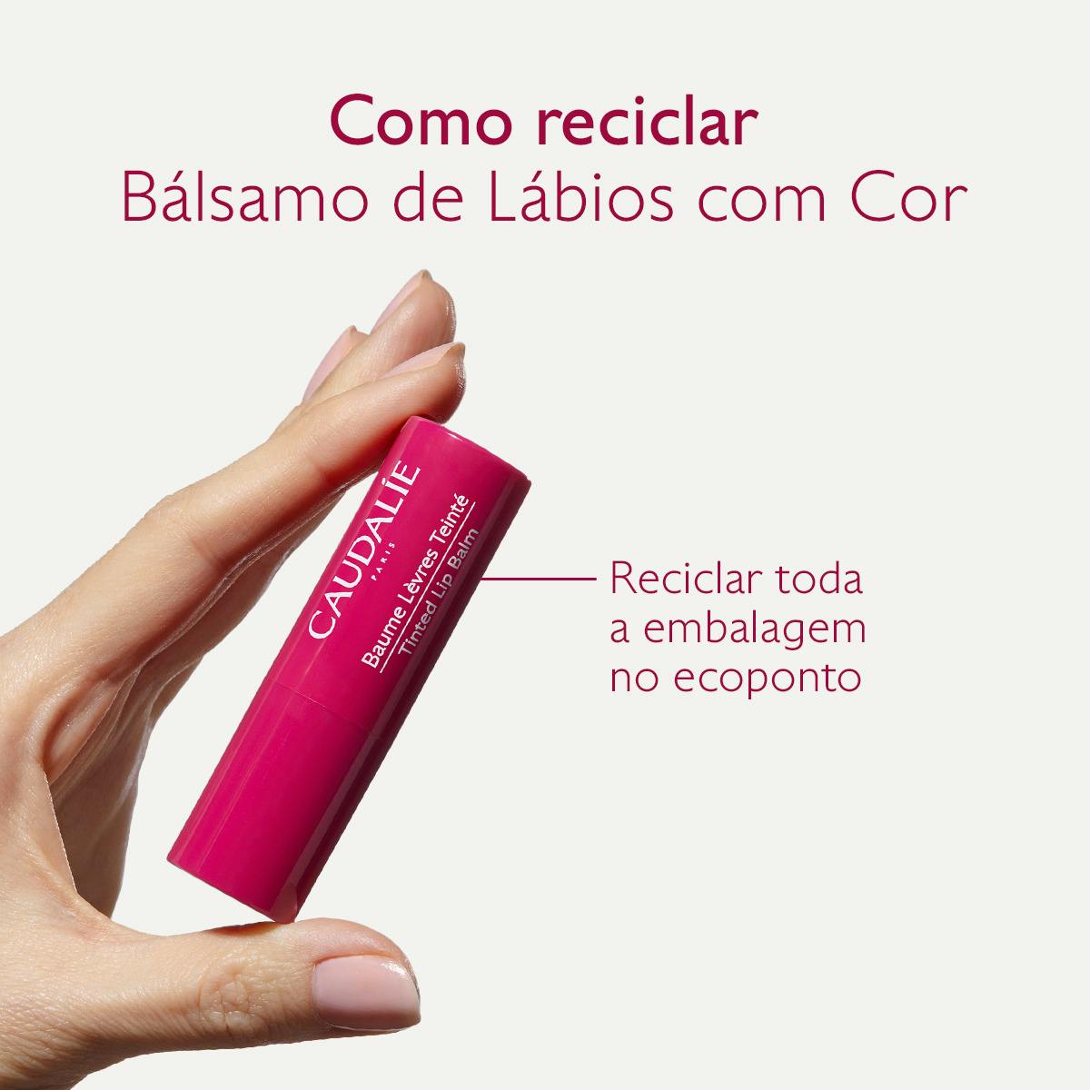 Bálsamo de Lábios com Cor