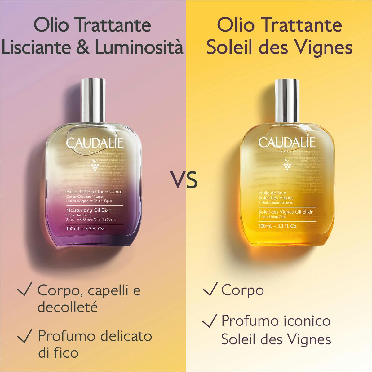 Olio Trattante Soleil des Vignes - 100ml