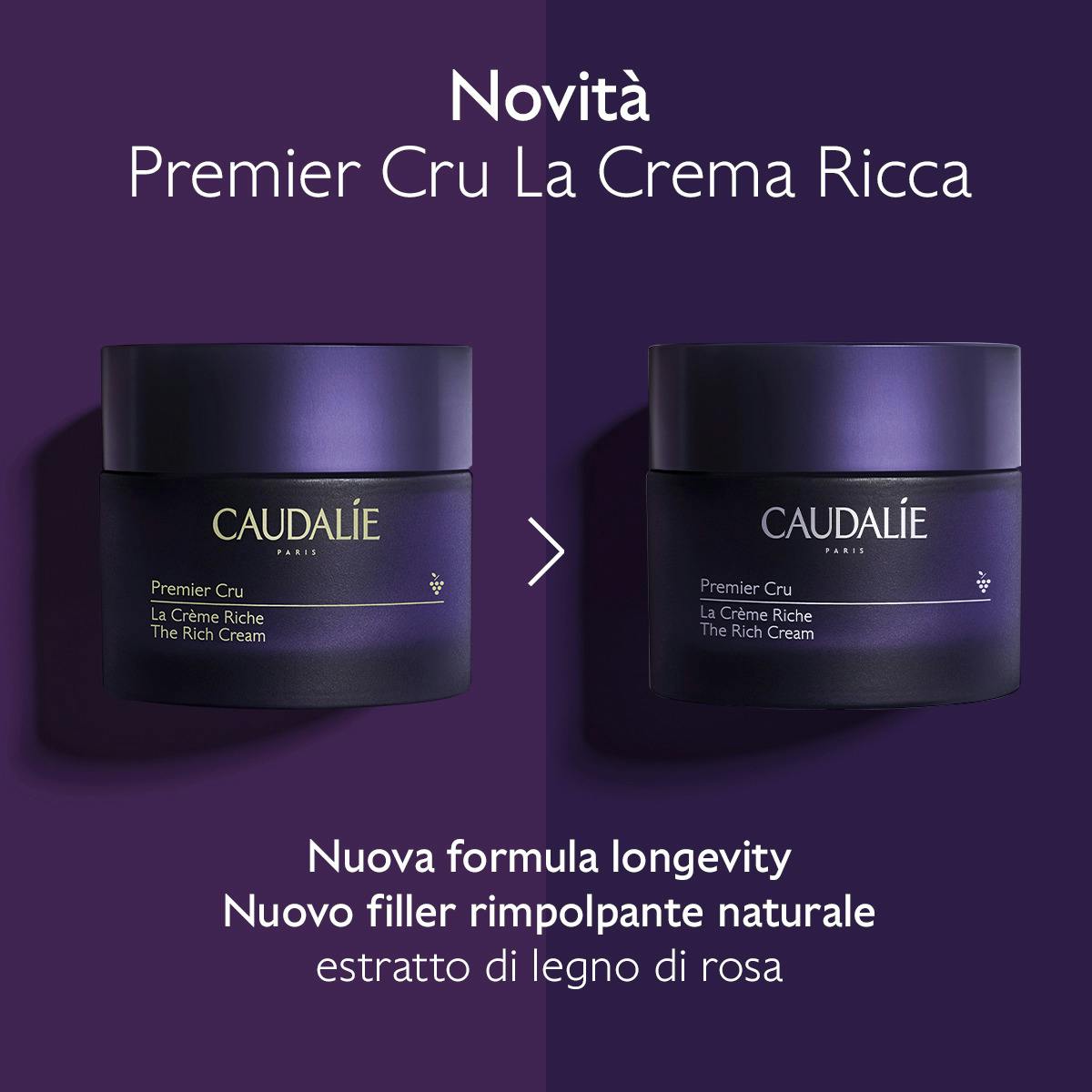La Crema Ricca con Brevetto Longevity + Bioceramidi