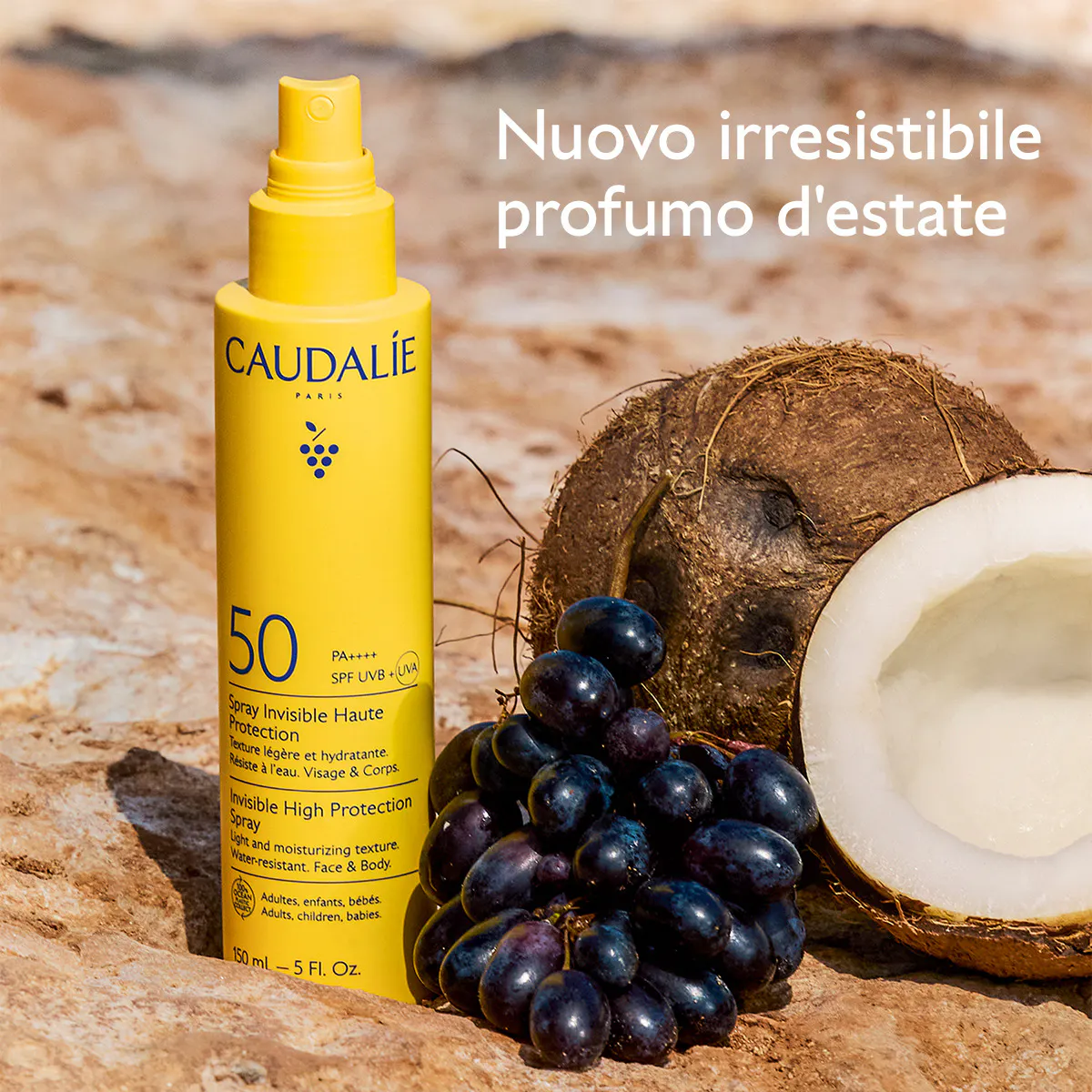 Spray Invisibile ad Alta Protezione SPF50