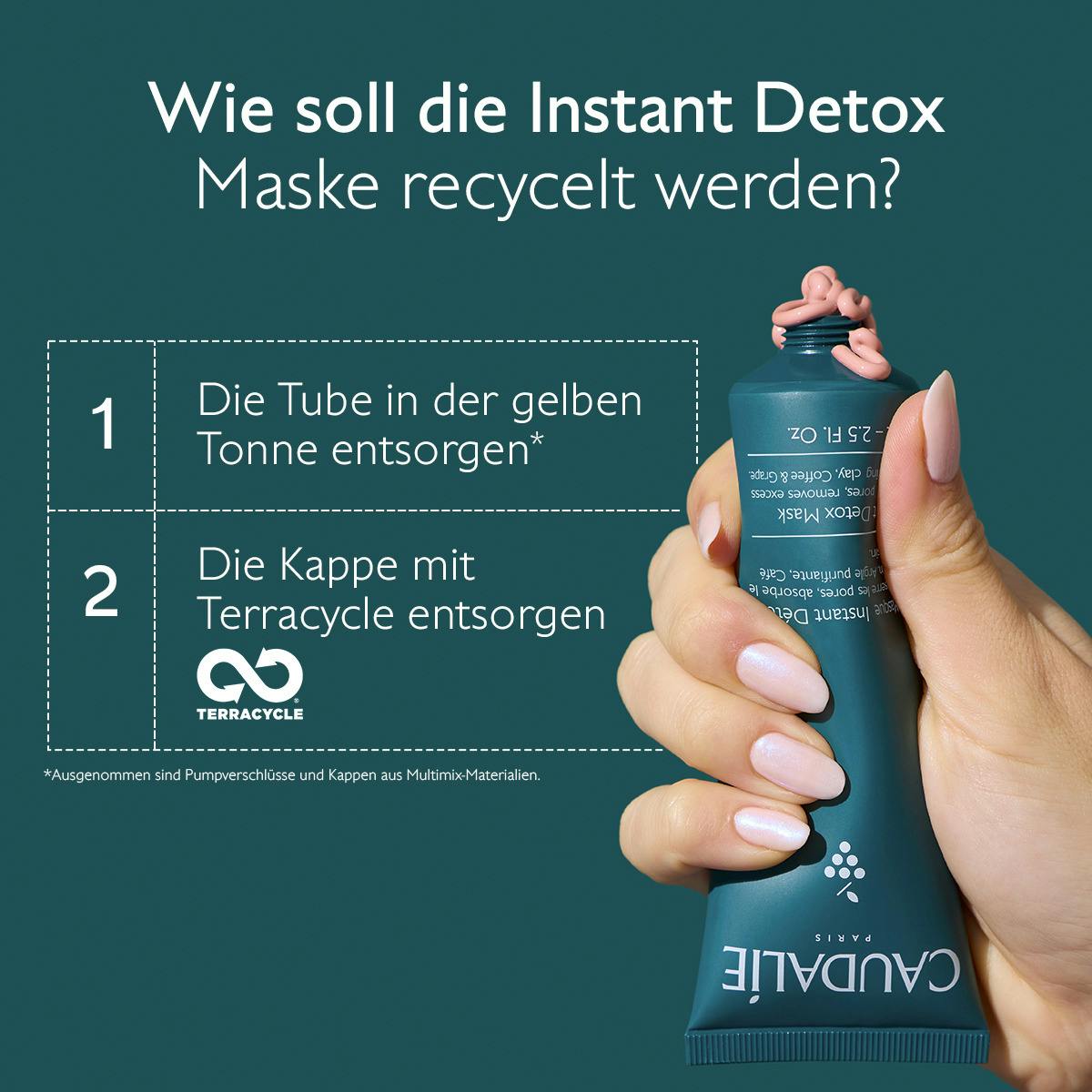 Instant Detox Maske mit Rosa Tonerde