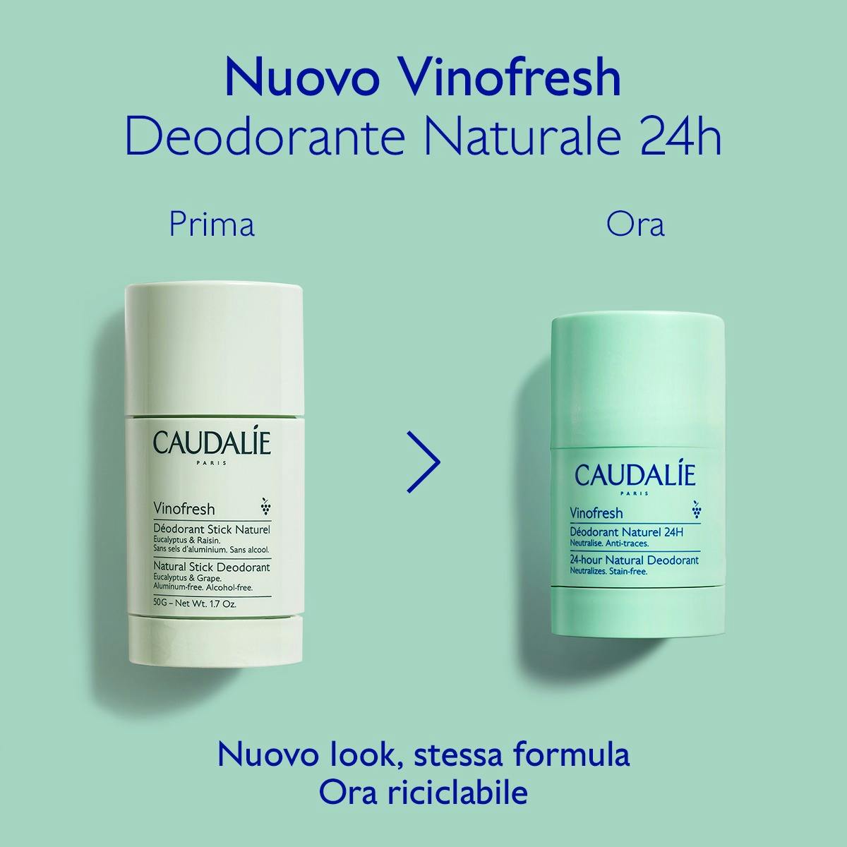 Deodorante Stick Naturale Vinofresh