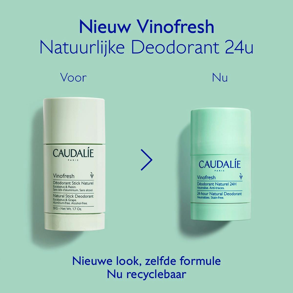 Vinofresh Natuurlijke Deodorant Stick