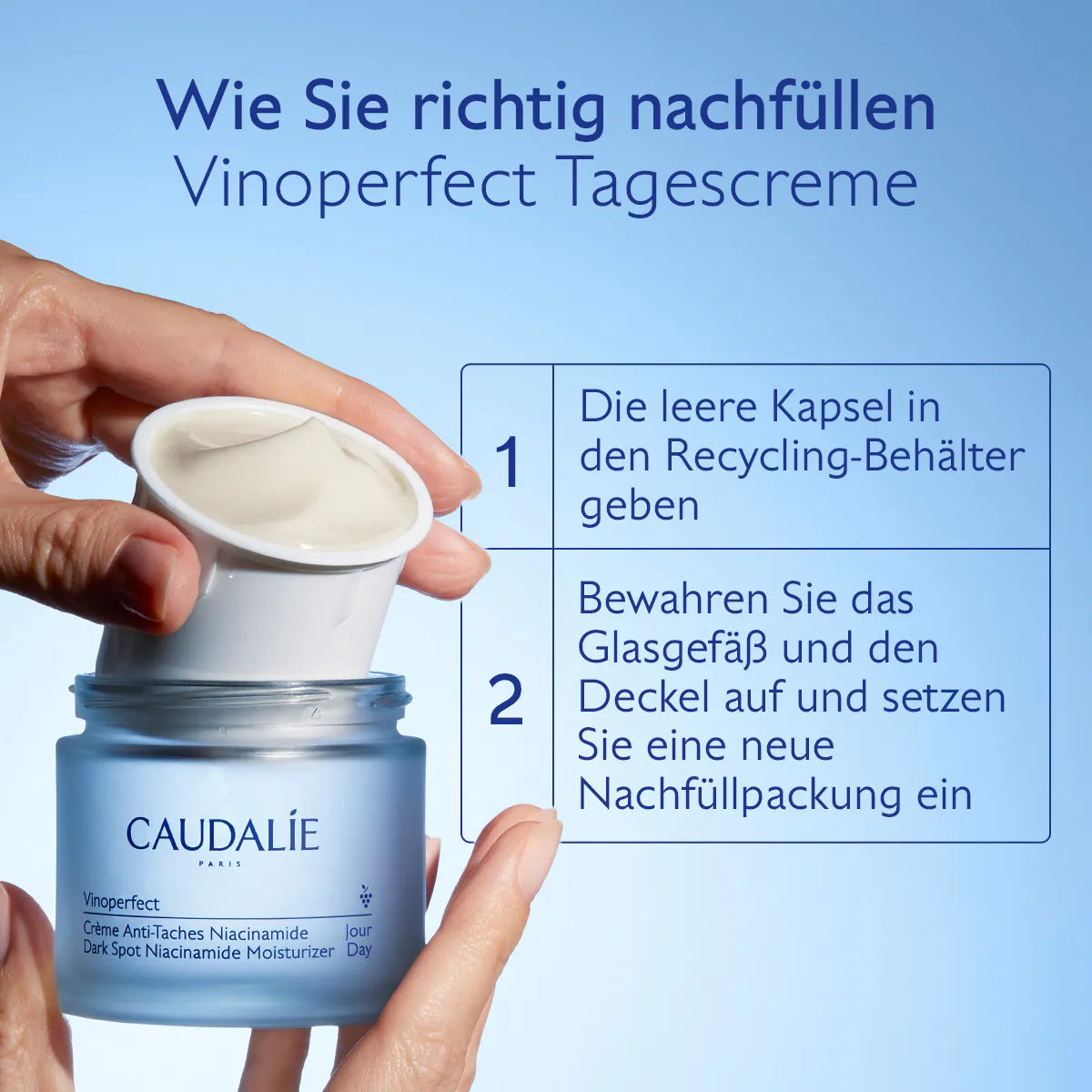 Anti-Pigmentflecken Creme mit Niacinamid & Viniferine