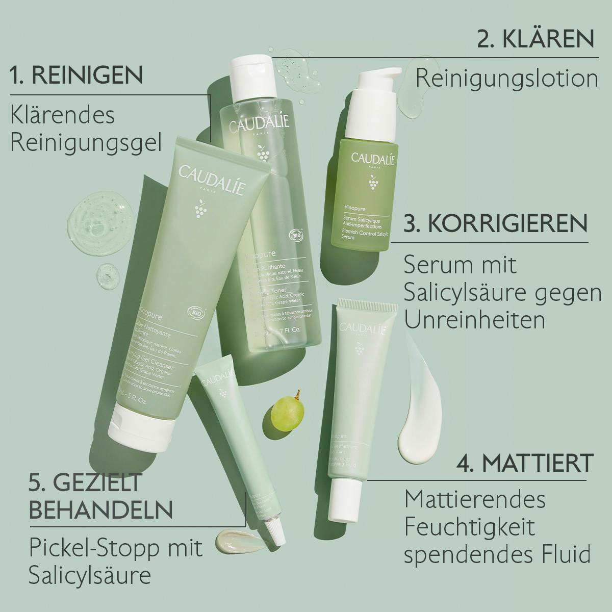 Klärendes Reinigungsgel mit Salicylsäure - 385mL