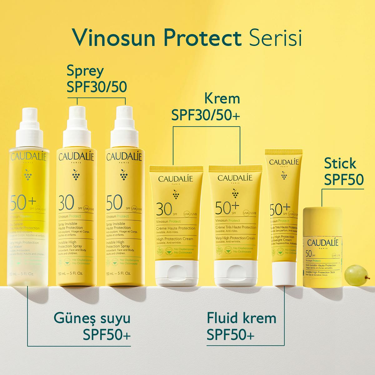 Yüksek Koruma Sağlayan Güneş Spreyi SPF50