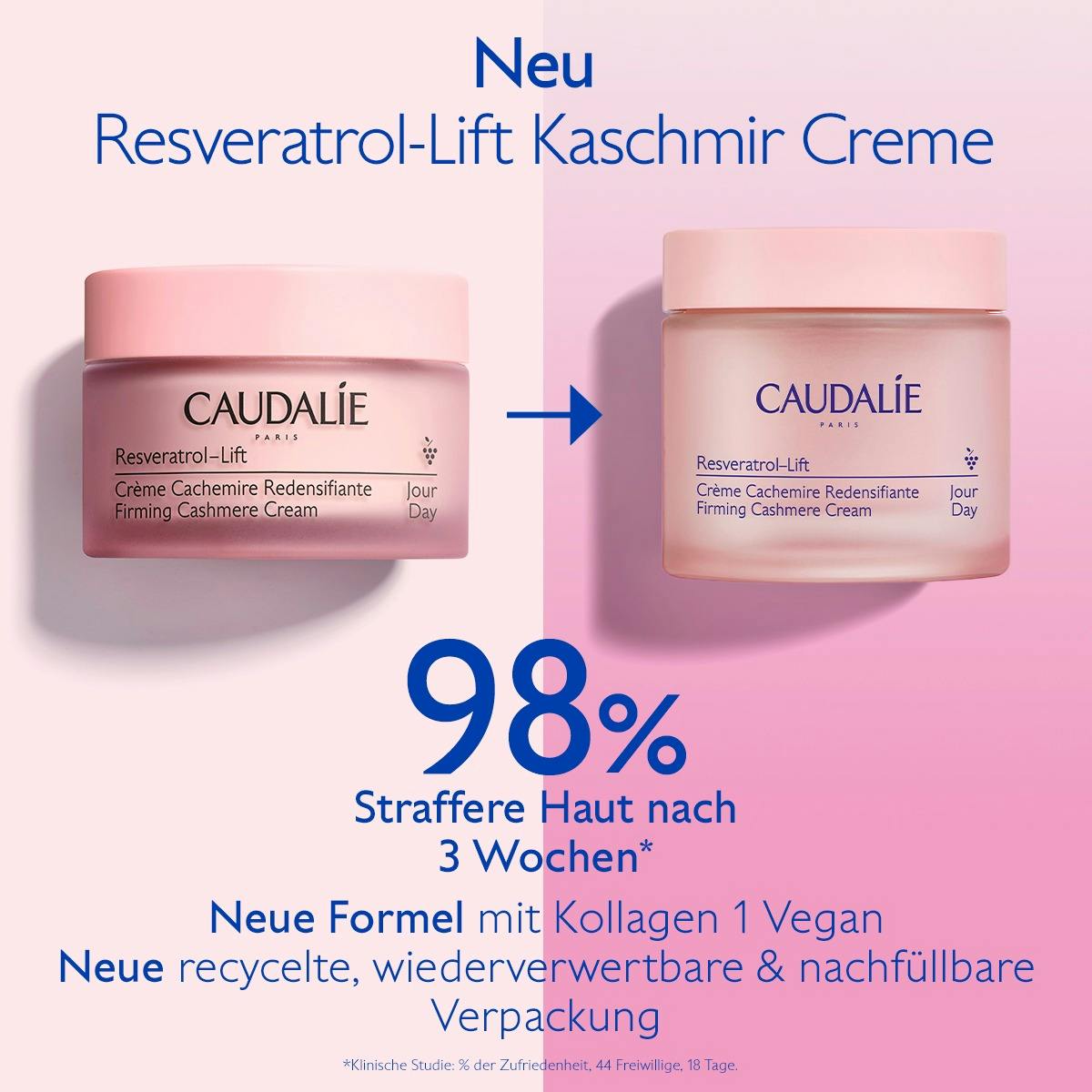 Hautverdichtende Kaschmir Creme mit Resveratrol, Alternative zu Retinol