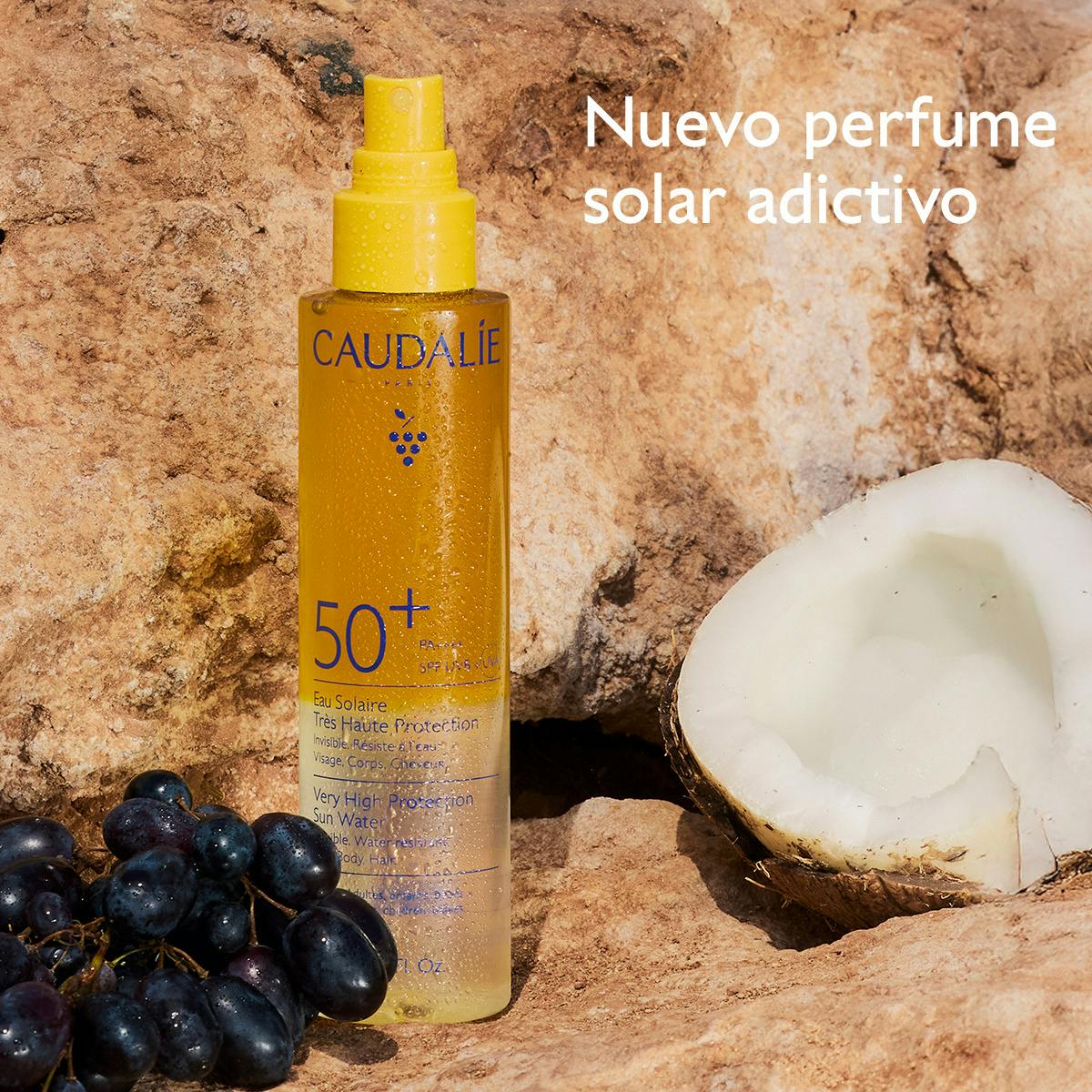 Agua Solar de Muy Alta Protección SPF50+
