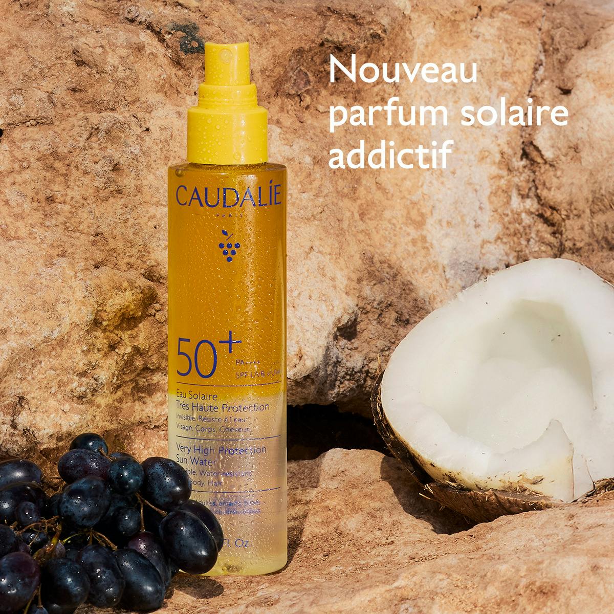 Eau Solaire Très Haute Protection SPF50+