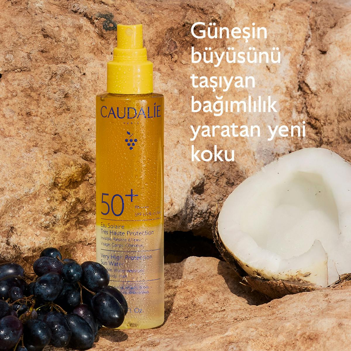 Yüksek Koruma Sağlayan Güneş Suyu SPF50+