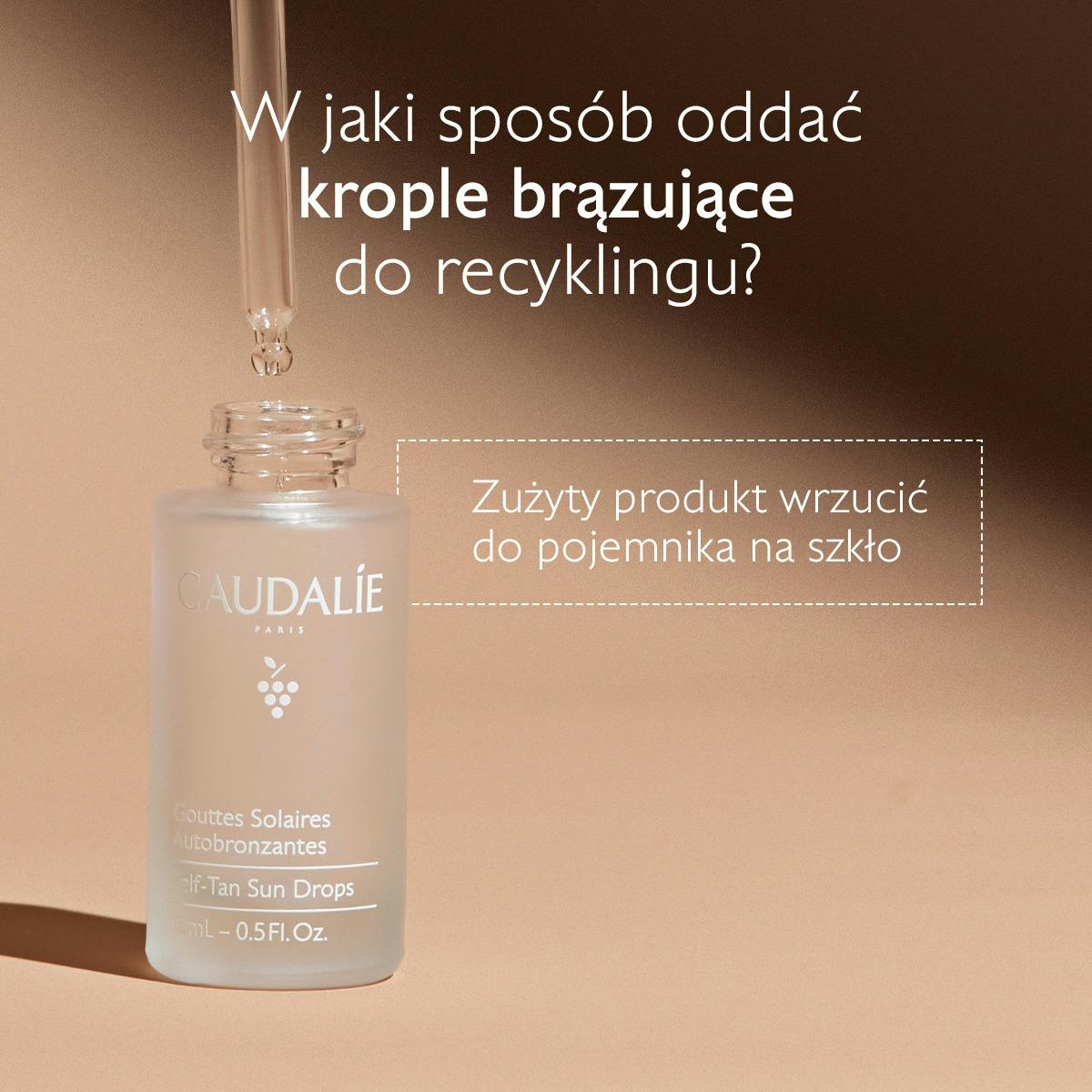 Samoopalające krople brązujące