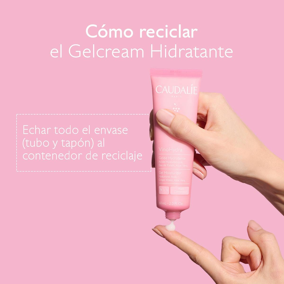 Gelcream Hidratante Ácido hialurónico + Aloe Vera