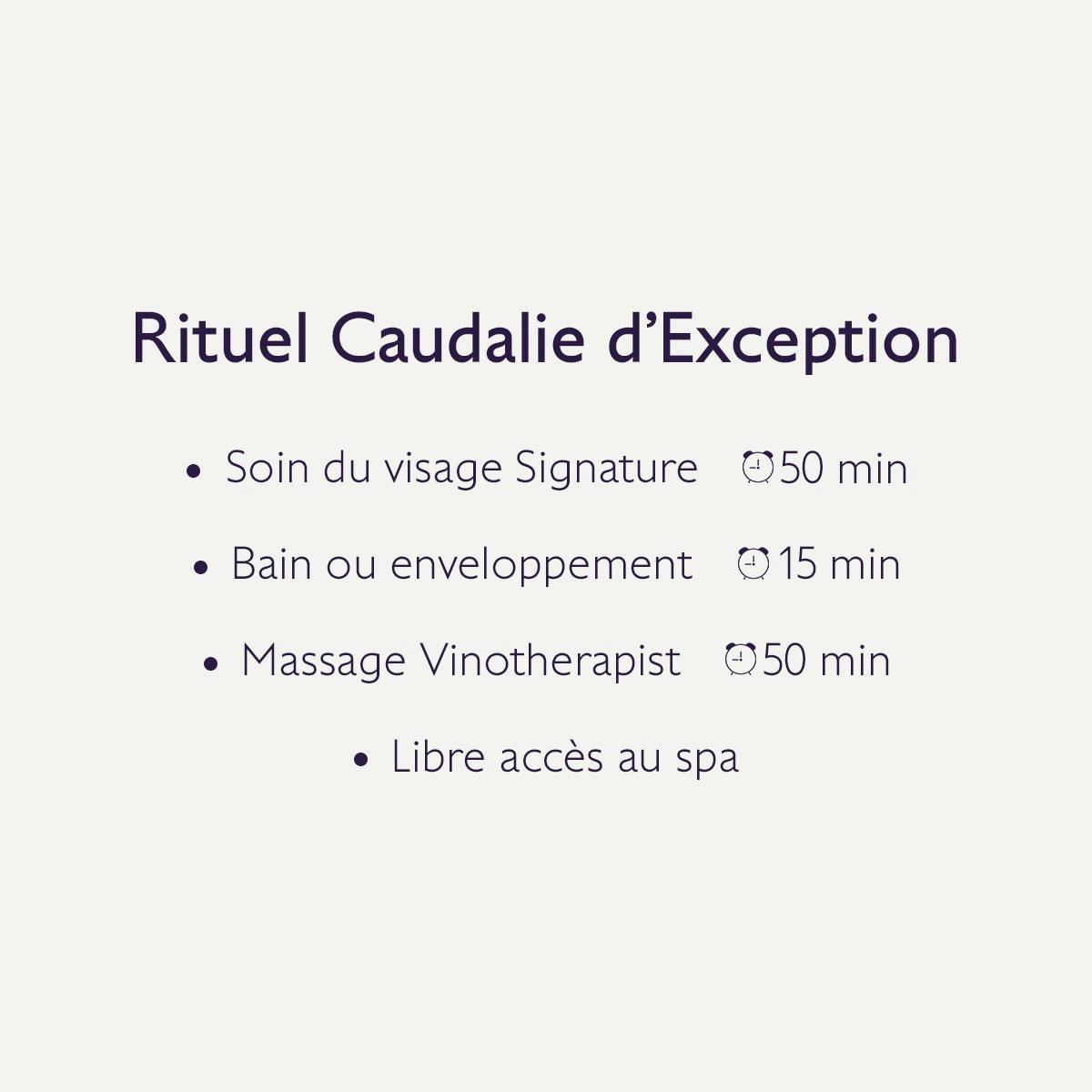Rituel Caudalie d’Exception