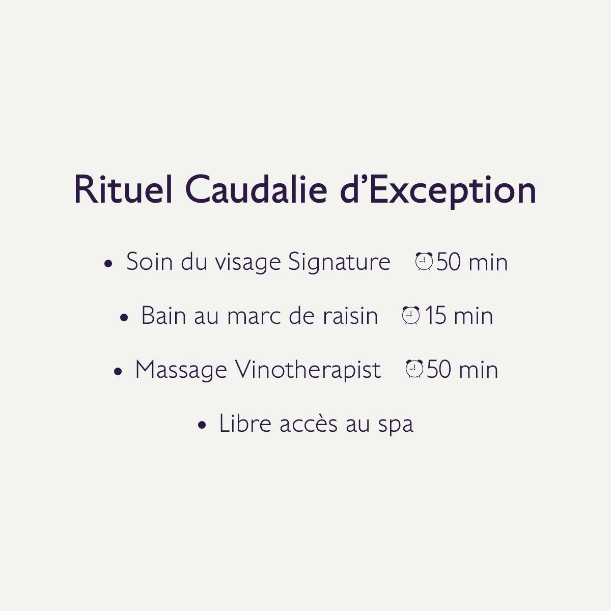 Rituel Caudalie d’Exception