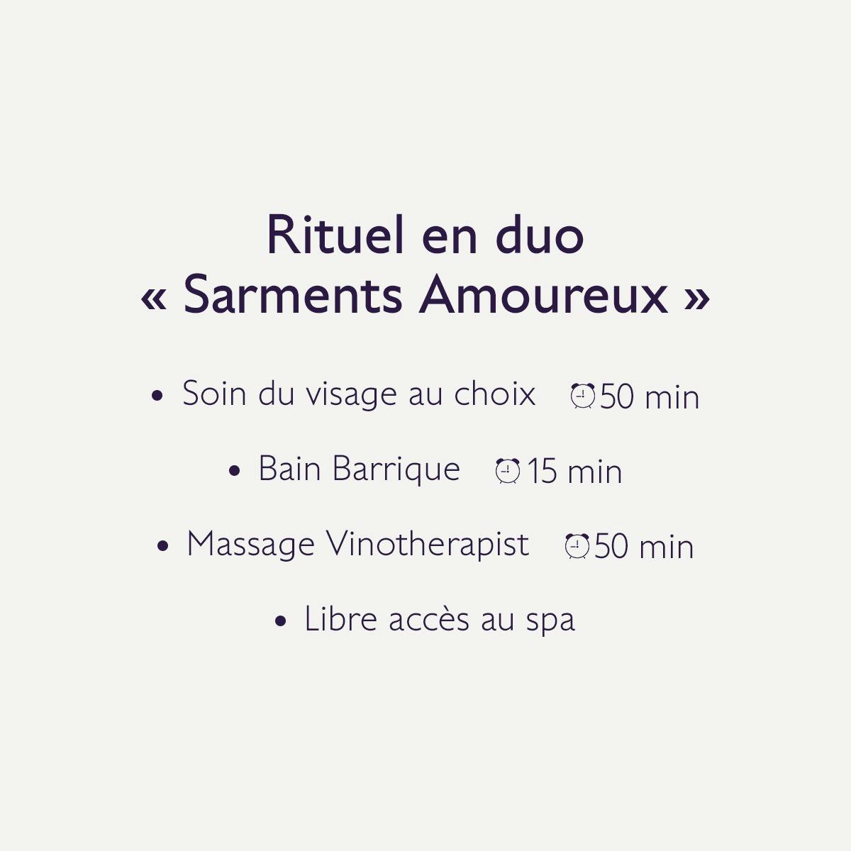 Rituel en duo: Sarments Amoureux