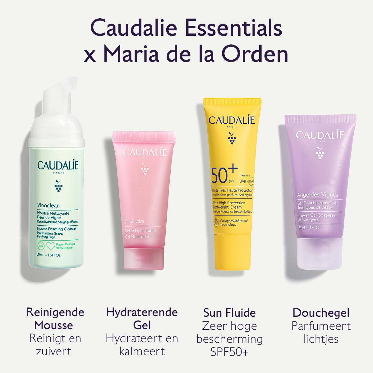 Caudalie Essentials x Maria de la Orden